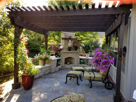 Landscape and pergola design in Oklahoma City. | Terrasse