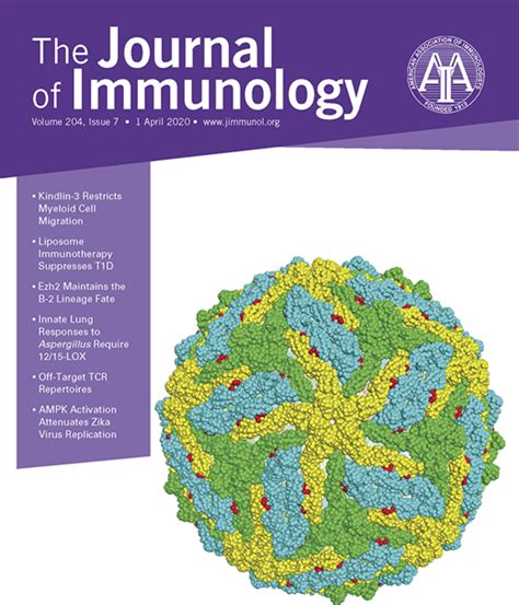 Volume 204 Issue 7 | The Journal of Immunology | American Association of Immunologists