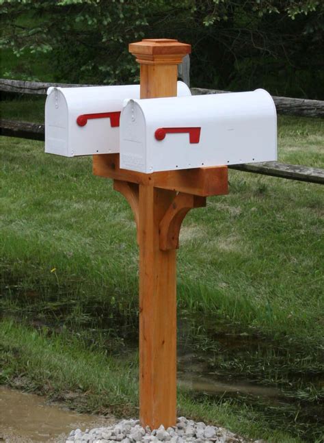 20+30+ Diy Wooden Mailbox Post – HOMYRACKS