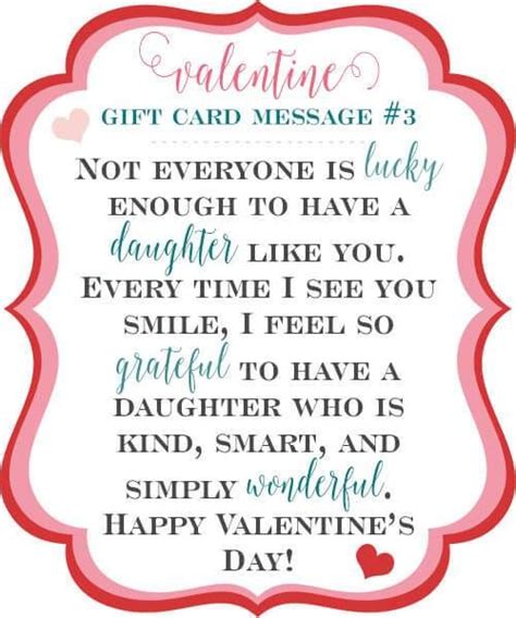 10 Valentine Gift Card Message Ideas | Valentines gift card, Valentines day messages, Valentines ...