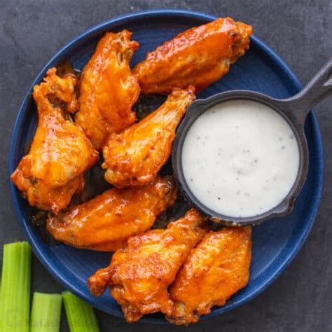 Crispy Buffalo Wings Recipe - NatashasKitchen.com