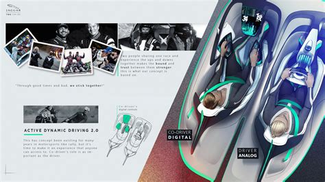 Jaguar "Two Can Do" Vision GT interior :: Behance