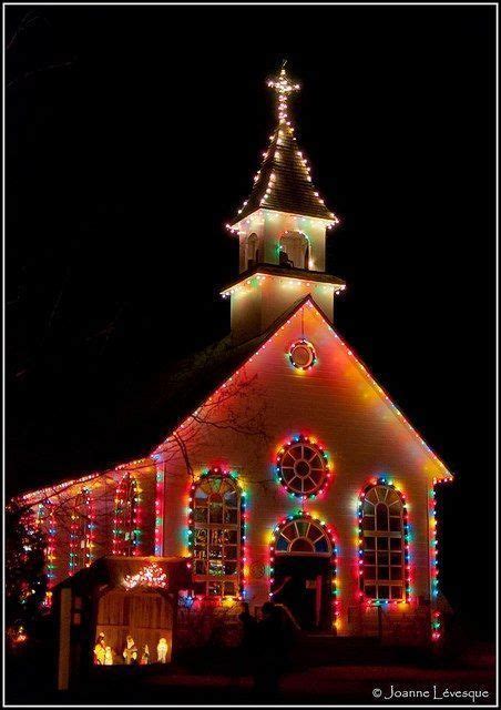 Christmas Lights .... lighting up a church at Christmas. | Crazy ...