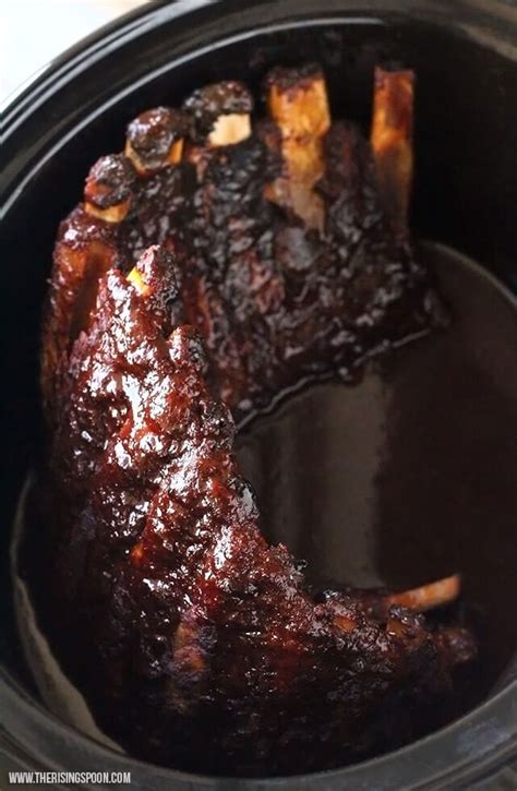 Easy crock pot bbq ribs – Artofit