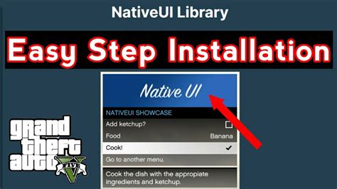 GTA5: How to Install NativeUI Trainer | 2022 - YouTube