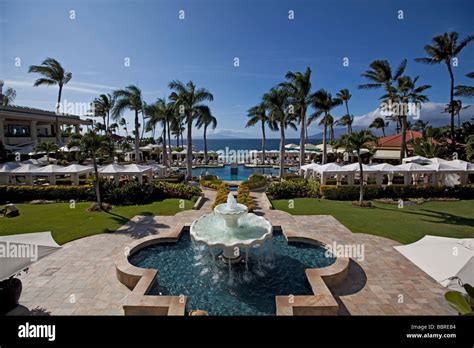 Four Seasons Resort Wailea Beach Maui Hawaii Stock Photo - Alamy