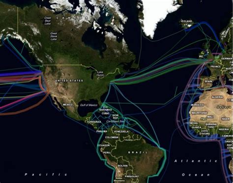 Undersea Cable Map | Robert Accettura's Fun With Wordage