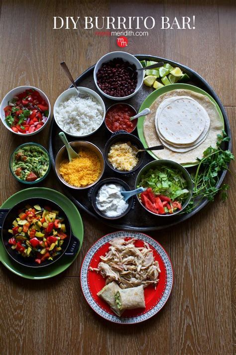 DIY Burrito Bar - Marla Meridith