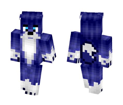 Download Kyle the blue wolf Minecraft Skin for Free. SuperMinecraftSkins