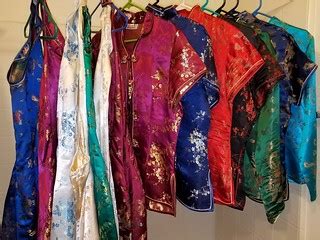 A Shining of Chinese Satin Shirts, Jackets & Halter Dresse… | Flickr