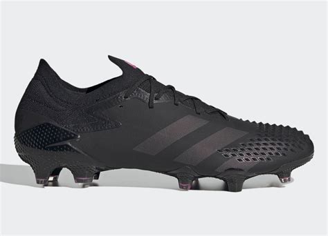 Adidas Predator Mutator 20.1 Low FG Dark Motion - Core Black / Core Black / Shock Pink ...