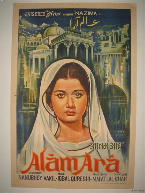 Alam ARA (1973) | Bollywood posters, Classic movie posters, Cinema posters