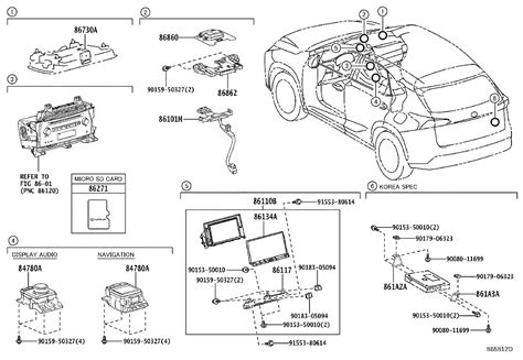 Lexus Car Parts Diagram