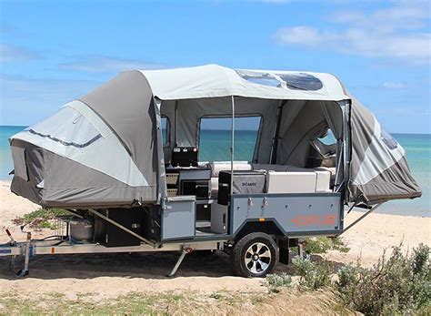 the air OPUS camper goes from trailer to tent in sub 90 seconds