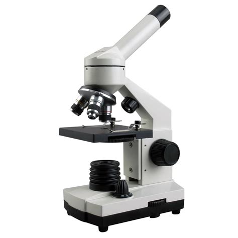 AmScope 40X-1000X Cordless LED Metal Frame Compound Microscope w Top & Bottom Lights New ...