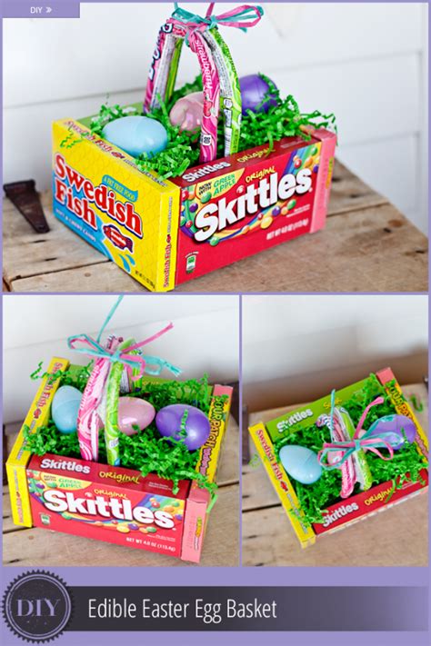 How to make a candy box Easter basket – Recycled Crafts