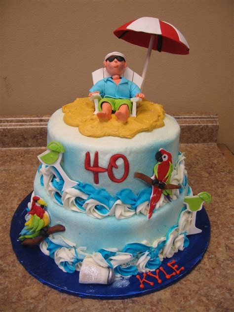 Jimmy Buffett Cake - CakeCentral.com