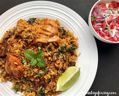 Instant Pot Brown Rice Chicken Biryani - Ministry of Curry