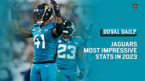 Jaguars Most Impressive Stats in 2023 - YouTube