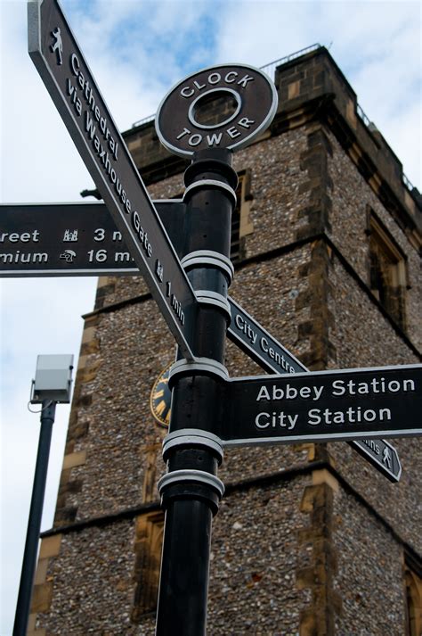 St Albans Clock Tower in Colour - A Fine Art Print by Anthony Lewis