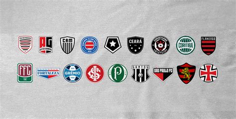 Logo Redesign - Times Brasileiros de Futebol | Behance