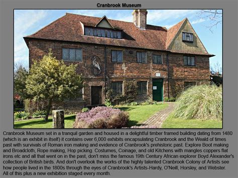 Cranbrook-Museum, Kent, England | England, England homes, Village