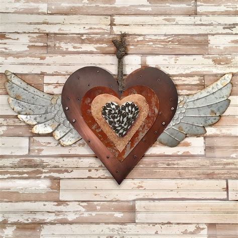 Key-To-My-Heart Wall Sculpture | Etsy | Valentine wood crafts, Heart wall, Scrap metal art