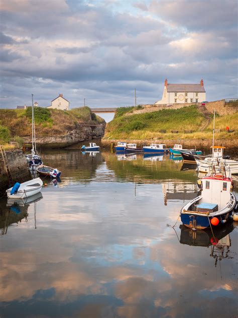 Reflections On Seaton Sluice Harbour – Our Image Nation