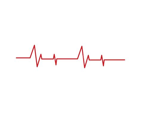 Pulse Line Ilustration Vector Ekg Blood Line Vector, Ekg, Blood, Line PNG and Vector with ...