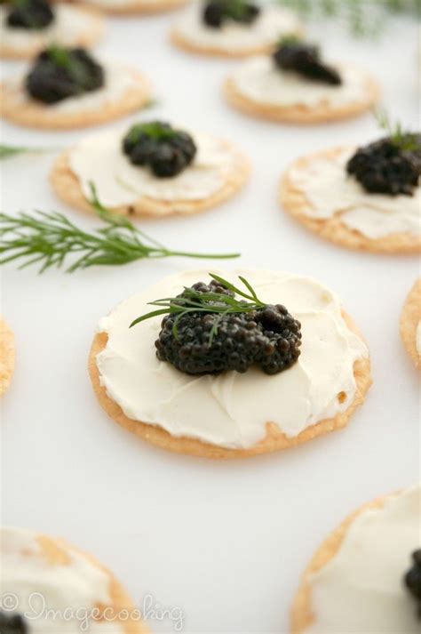 Black Caviar Appetizer | Caviar appetizers, Caviar recipes, Elegant appetizers