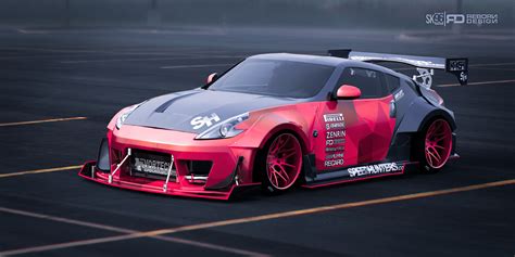 ArtStation - Nissan fairlady 370z custom kit