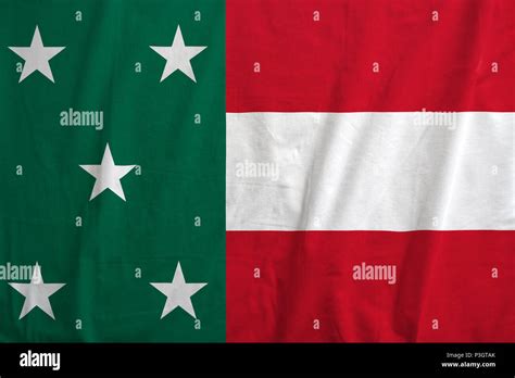 La bandera de la República de Yucatán ondeando Fotografía de stock - Alamy