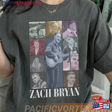 Zach Bryan Eras Tour 2023 Shirt Concert T-Shirt Merch Tee Classic ...