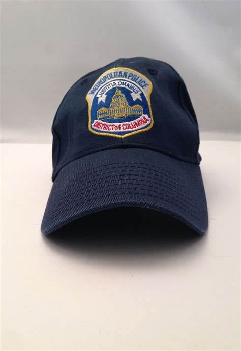 Metropolitan Police Washington DC Blue Cap Hat Law Enforcement Arrest one size | Hats, Caps hats ...