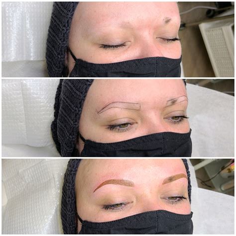 Finally got my eyebrows microbladed yesterday and I am IN LOVE! : r/alopecia_areata