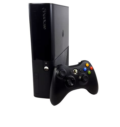 Refurbished Microsoft Xbox 360 E 4gb Video Game Console And Black