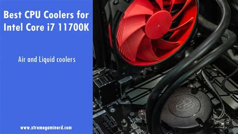 Best CPU coolers for Intel Core i7 11700K - Xtremegaminerd