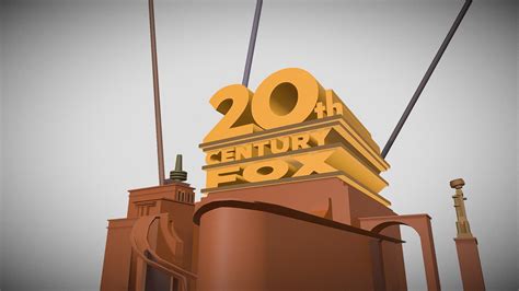 20th Century Fox 1956 Logo Remake - Download Free 3D model by ...