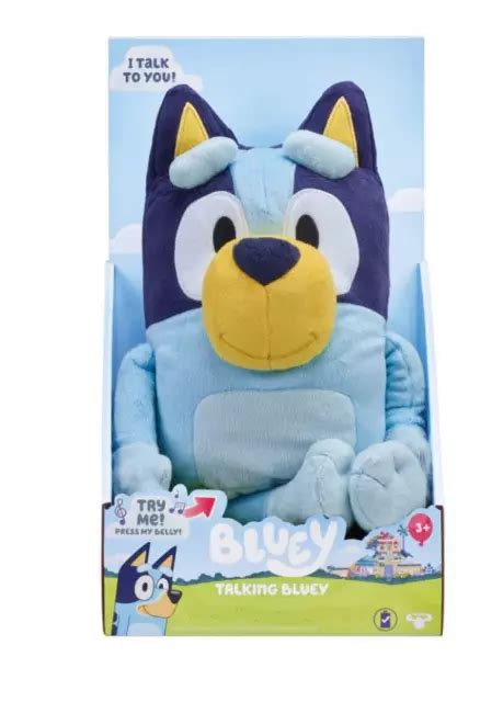 BLUEY SOUND EFFECTS Talking Stuffed Plush Toy New With Box £22.54 ...