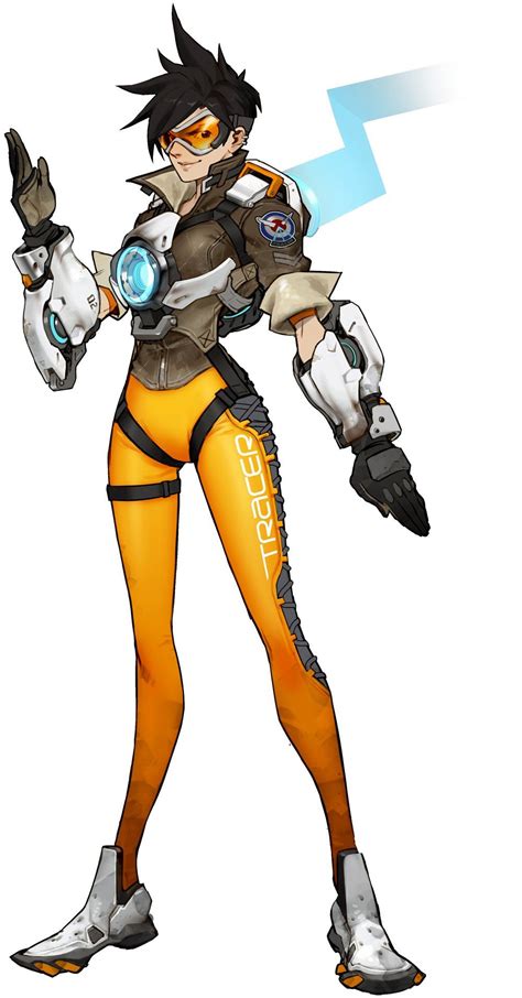 Tracer - Overwatch | Overwatch tracer, Concept art characters ...