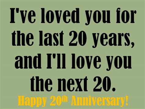 20th Anniversary Wishes: Quotes and Messages to Write in a Card | HubPages