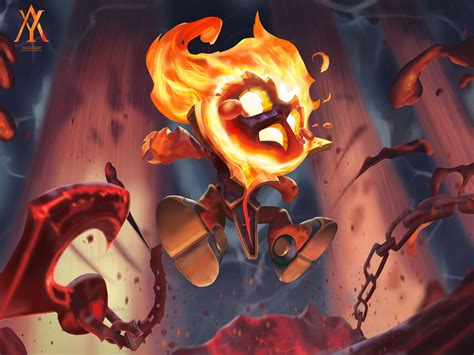 ArtStation - Infernal Amumu - League Of Legends