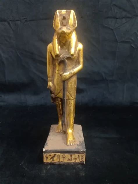ANCIENT EGYPTIAN ANTIQUES Gods Anubis Statue Of Mummification Afterlife Rare BC $159.00 - PicClick