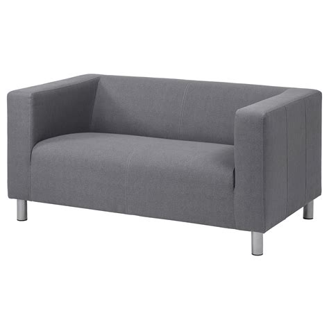 KLIPPAN Compact 2-seat sofa - Flackarp grey - IKEA