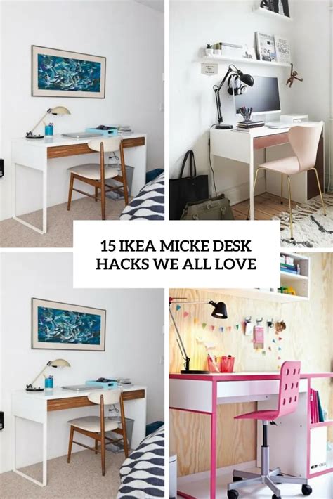 15 IKEA Micke Desk Hacks We All Love - Shelterness