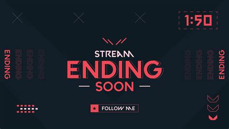 Stream Ending Soon Vector Art, Icons, and Graphics for Free Download