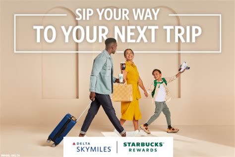 Delta SkyMiles & Starbucks Rewards Partnership: Earn 500 Bonus Miles & 150 Stars For Linking ...