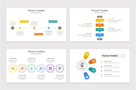 Process Timeline PowerPoint Template | Nulivo Market