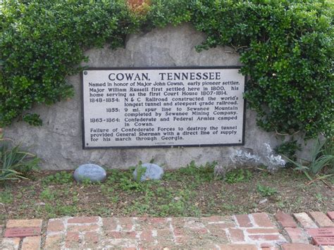 Small Town USA - Cowan, Tennessee.