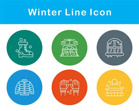 Winter Vector Icon Set 20651759 Vector Art at Vecteezy